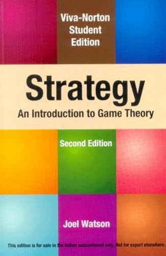 Amazon.com: Strategies and Games, second edition: Theory and